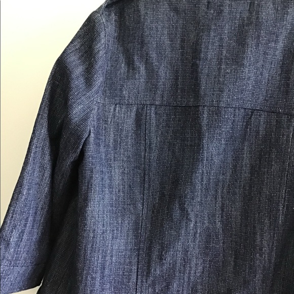 Jones New York Denim Zipper Jacket NWOT - Picture 6 of 6